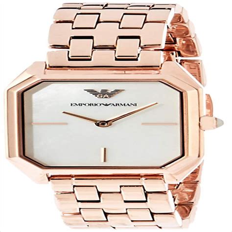 reloj emporio armani cuadrado|armani reloj mujer.